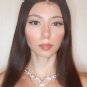 Rsslyn Beautiful Silver Tiara Set for Women Bridal Crowns and Earrings Matching Crystal Necklace
