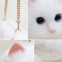 Rsslyn High Quality Female Cute Siamese Cat Leather Purses for Women Cute Bags