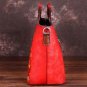 Rsslyn Advance Red Leather Bags Embossed Flowers Mothers Day Gift