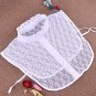 Rsslyn White Blouse Lacy Tops for Women Fake Blouse Tuck In Under Sweater Removable Fake Collar