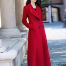 Rsslyn Fashion Wool Overcoats for Women Free CC Brooches