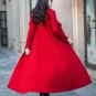 Rsslyn Fashion Wool Overcoats for Women Free CC Brooches