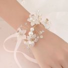 Rsslyn Bridal Accessories for Bridesmaids Hand Bracelets with Pink Theme