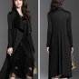 Rsslyn Blue Cardigan High-Quality Warm Cardigan for Office Boss Woman with Free Silver CC Brooch