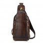 Rsslyn Free Shipping Leather Backpacks for Men Small Knapsacks for Teenage Boys