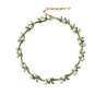 Timeless Fashion LLC Floral Choker for Women Matching Bracelet and Earrings Vintage Jewelries