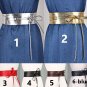 Timeless Fashion LLC Red Belts Red Leather Straps Large Belts for Women