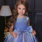 Rsslyn Ballgown Blue Dress for Princess Girls Dress Birthday Party Wedding Dress