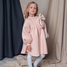 Timeless Fashion Pink Dress for Girls with Free Crown and Free Brooch