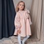 Rsslyn Retro Pink Dress for Girls with Very Large Bow Pink Princess Dresses