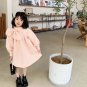Rsslyn Retro Pink Dress for Girls with Very Large Bow Pink Princess Dresses