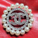 Rsslyn CC Pearl Lady Brooch for Women