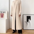 Beige Cardigan Timeless Fashion Trend Turtleneck Sweaters for Women Beige Turtleneck Dress for Women