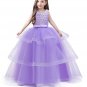 Georgette Ballgown Net Timeless Fashion Coral Red Dresses for Tween Girls Watermelon Slush Red Dress