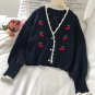 Red Cardigan Timeless Fashion Cardigan Ready To Ship Sweater Cardigan for Teen Girls and Women