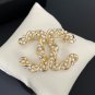 Rsslyn High-Quality CC Brooch Entwined Branches Pearls