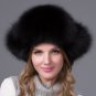 Rsslyn Black Hats Real Fox Fur Hats Fashion Russian Hats New Winter Hats for Women