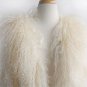 TF Fashion Vest Timeless Fashion Winter Vest for Women Long Vest Ivory White Vest Lamb Fur Coats