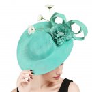 Rsslyn Boutique Mintgreen Derby Hats Big Millinery Hats Women Wedding Party Fascinator Hat