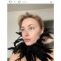 Rsslyn Boutique Cosplay Feather Collars for Women and Men Unisex Cosplay Accessory Long Feather