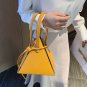Elegant Purses for Women On-Hand Bags Timeless Fashion Pyramid Bags Mustard Color Bags
