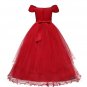 Rsslyn Boutique Mid-Night Blue Dress Girls Dress Birthday Dress Wedding Dress for Flower Girls Dress