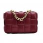 TF Black Chained Bags Woven Bags Basketweave Timeless Fashion Black Crossbody Bags for Women