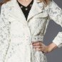 Rsslyn On-Hand Lacy Off White Trench Coats for Women Bridal Trench Coats Lacy Shoulder Cover