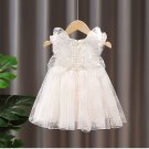 Rsslyn Newborn Girls Dresses Butterfly Dress Props for Baby Sitter White Dress for Baby Girls