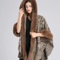 Rsslyn Hooded Shawls for Women Birthday Gifts Coats Autumn Plaid Tops for Women Fashion Red Shawls