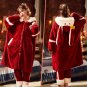 Rsslyn Sweet Red Pajama Long Ears Winter Coats for Winter Sleeping Robe Pajama