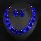 Rsslyn New Listing Now Royal Blue Choker for Women and Royal Blue Earrings