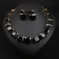 Rsslyn New Listing Now Royal Blue Choker for Women and Royal Blue Earrings
