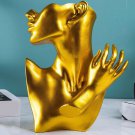 Rsslyn New Resin Jewelry Mannequin Display for Necklace Ring Pendant Display Stand Holder Showcase