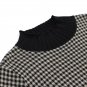 Rsslyn Plaid Dress Fashion Free Size Winter Dress for Women Plus Size Checkered Sweater Dresses