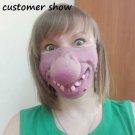 Rsslyn Humorous Masks Prank You Latex Half Face Masks Adult Clown Mask Horrible Masks
