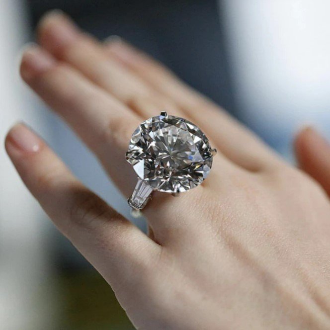 Rsslyn Promise Rings New Diamond Ring Solitaire Round Cut 6ct Sona CZ Ring 925 Sterling Silver