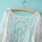 Rsslyn New Lacy Blouses for Women Embroidered Cardigan for Women