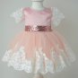 Rsslyn Navy Blue Dress Summer Baby Girl Dress Princess Party Frock Christening Kids