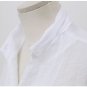 Rsslyn White Linen Blouses for Women Summer Tops Femme Womens Tops Fashion Linen White Shirt Women