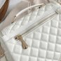 Rsslyn White Leather Bags Fashion Crossbody Bags for Women New Soft PU Leather Luxury Designer
