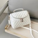 Rsslyn White Leather Bags Fashion Crossbody Bags for Women New Soft PU Leather Luxury Designer