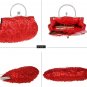 Rsslyn Beaded Clutch Bags Elegant Evening Bags Wedding Party Bridal Bags Navy Blue Clutch LMF24-197
