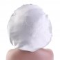 Rsslyn Blue Shower Cap Extra Large Satin Sleep Cap High Quality Waterproof Shower Cap