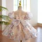 Rsslyn New Lavender Dresses Matching Headband Fashion Dress for Girls Wedding Outfit