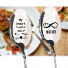 Rsslyn Special Love Messages Valentine Birthday Love Messages Special Gifts Stainless Steel Spoons