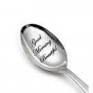 Rsslyn Love Message Valentines Day Gifts For Boyfriend Lettering Stainless Steel Milk Coffee Spoon