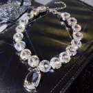 Rsslyn Silver Chokers for Women Silver Chokers Large Chokers Sparkly Party Choker Necklaces