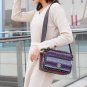 Rsslyn Canvas Bags Multicolor Tribal Shoulder Bag Casual Style for Tween Teens and Women Small Purse