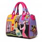 Rsslyn On-Hand Tote Bags for Travelers Cute Bracilliani Purses Patchwork Leather Handbag Handcarry